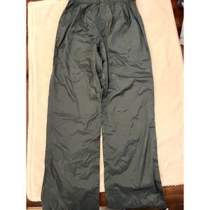 NWT Cabela's S Regular‎ Forest Green Nylon Packable Pants Snap Adjustable Ankle